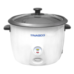 Nasco Rice Cooker NAS-RC2.8WB 2.8 LTRS
